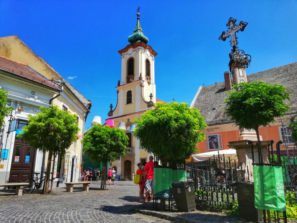 Szentendre, Cerkiew Zwiastowania na rynku