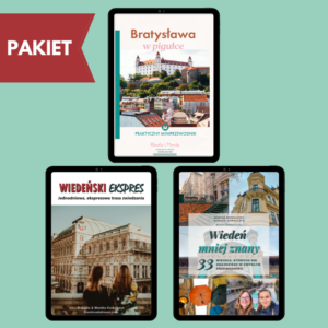 Pakiet e-booków: Bratysława w pigułce + Wiedeński Ekspres + Wiedeń mniej znany