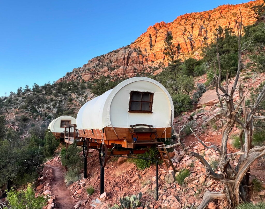 Wyjątkowy glamping przy Zion National Park w Utah